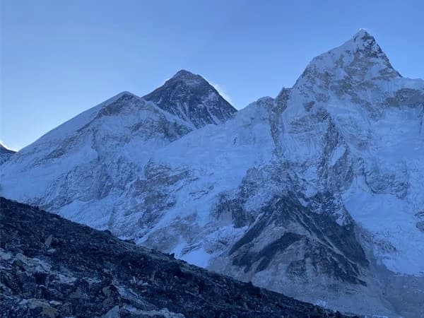 Mount Everest view from Kala Patthar at Dawn