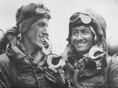 Edmund Hillary and Tenzing Norgay Sherpa
