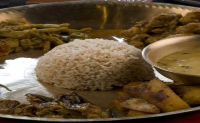 Nepali food Daal Bhat