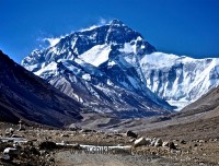 Everest base camp Tibet
